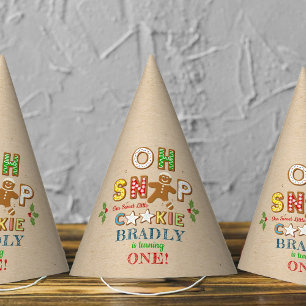 Oh Snap! Gingerbread Cookie Any Age Birthday Party Hat