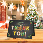 Oh Snap! Gingerbread Cookie Any Age Birthday Photo Thank You Card<br><div class="desc">Say thank you in style with these trendy birthday thank you cards. The template photo and wording is easy to personalize and your family and friends will be thrilled when they receive these fabulous thank yous.</div>