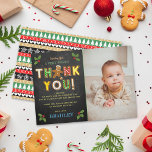 Oh Snap! Gingerbread Cookie Any Age Birthday Photo Thank You Card<br><div class="desc">Say thank you in style with these trendy birthday thank you cards. The template photo and wording is easy to personalize and your family and friends will be thrilled when they receive these fabulous thank yous.</div>