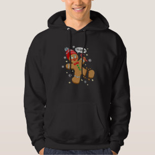 Oh Snap Gingerbread Cookie Man Costume Baking Team Hoodie