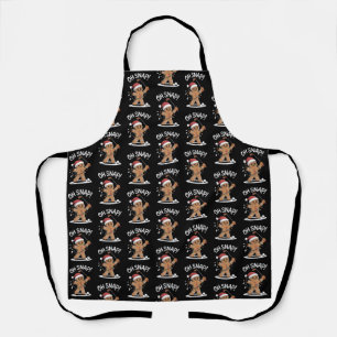 Oh Snap Gingerbreadman Golfer Golf Christmas Xmas Apron