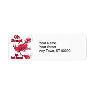 oh snap its crab season funny scared crab