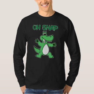 Oh Snap Kids Men Women Alligator Oh Snap T-Shirt