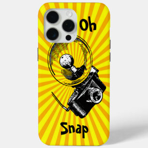Oh Snap Vintage Camera Sunburst iPhone 15 Pro Max Case