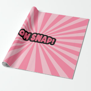 Oh Snap! Wrapping Paper