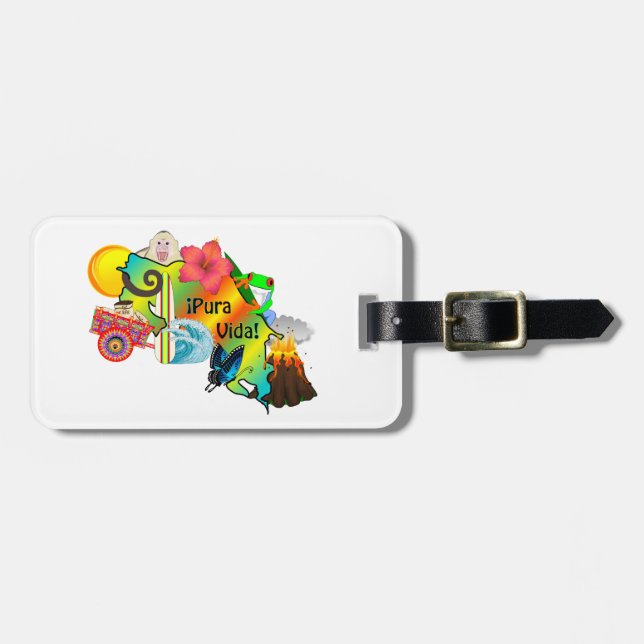 Oh So Costa Rica Luggage Tag (Front Horizontal)