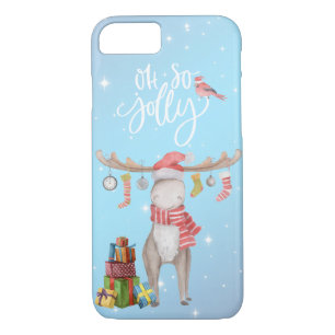 Oh So Jolly - Merry Chris Moose  Case-Mate iPhone Case