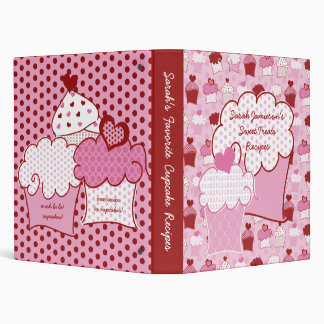 Oh So Sweet Cupcakes Recipe Album Binder