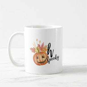 Oh Spooky! Happy Halloween Pumpkin Coffee Mug