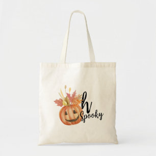 Oh Spooky! Happy Halloween Pumpkin  Tote Bag