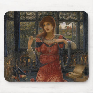 Oh Swallow, Swallow by John Melhuish Strudwick Mouse Pad
