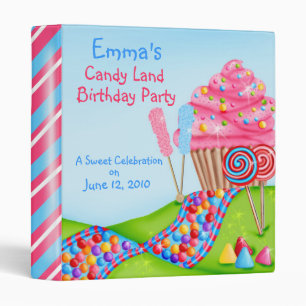 Oh Sweet Candy Land Photo Album BInder