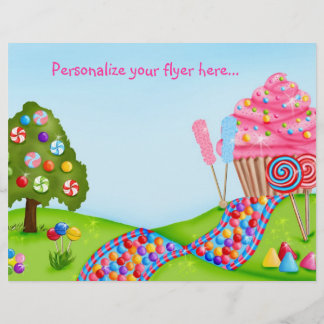 Oh Sweet Candyland Flyer / Letterhead