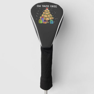 Oh Taco Tree Funny Mexican Food Ugly Christmas Golf Head Cover