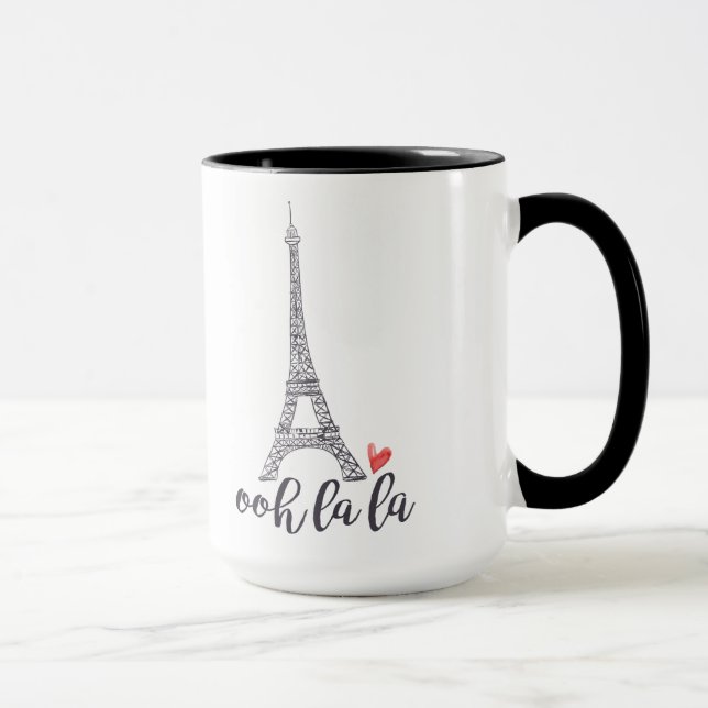 Oh ! tasse de Paris de La de La (Droite)