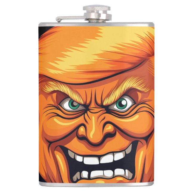 Oh The Horror Halloween Show Hip Flask (Front)