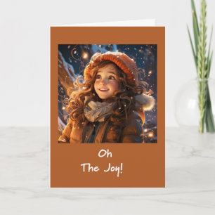 Oh, The Joy Holiday Card