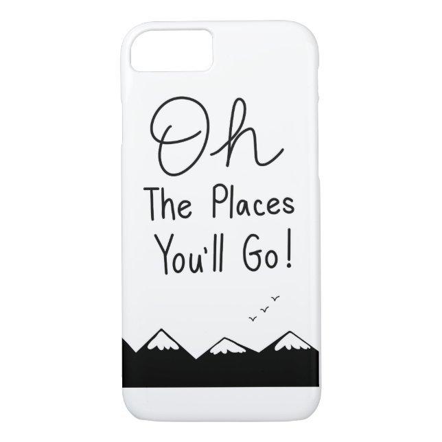 Oh the places you’ll  go Case-Mate iPhone case (Back)