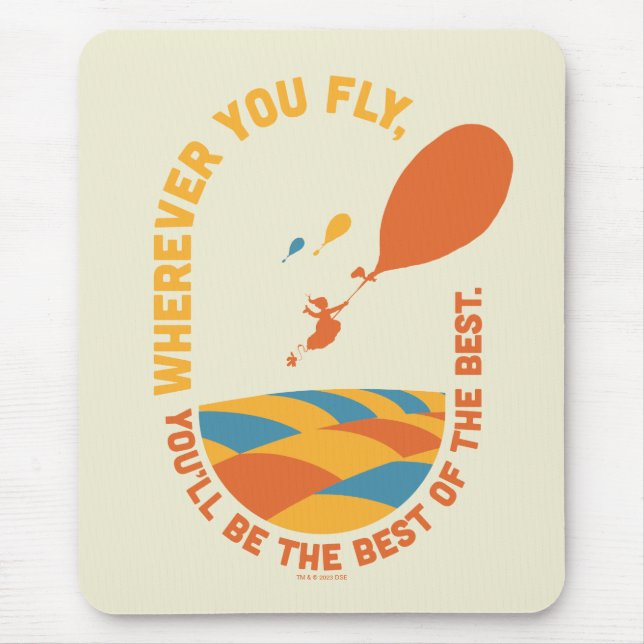 Oh, The Places You'll Go! "Best of the Best" Mouse Pad (Front)