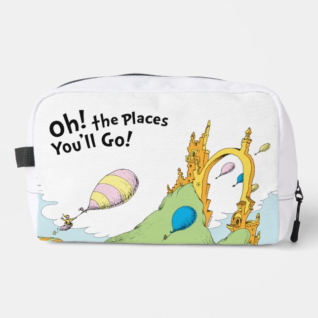 Oh! The Places You'll Go! Dopp Kit (Front)