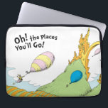 Oh! The Places You'll Go! Laptop Sleeve<br><div class="desc">Are you ready to soar to high heights and see great sights? This must-have item features the legendary imagery from Oh, the Places You'll Go!, capturing that iconic moment of drifting toward grand adventures and soaring past golden arches. It’s the perfect companion for anyone standing at the starting line of...</div>