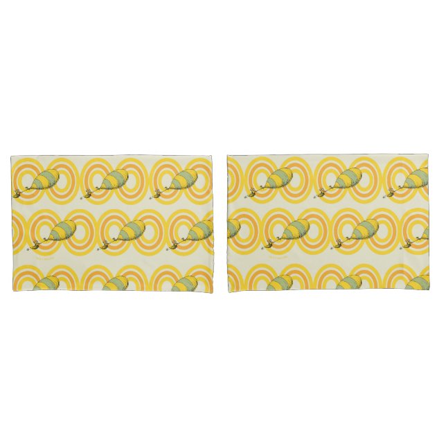 Oh, the Places You'll Go | Orange Pattern Pillowcase (Front-Set)