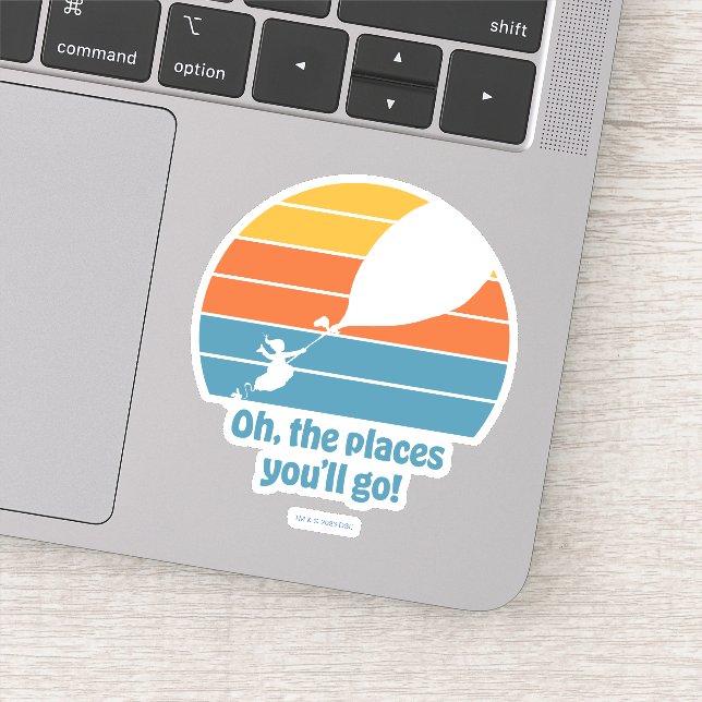 Oh, The Places You'll Go! Retro Sunset (Detail)