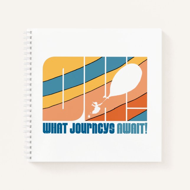 Oh, The Places You'll Go! "What Journeys Await" Notebook (Front)