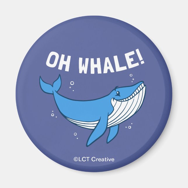 Oh Whale Magnet (Front)