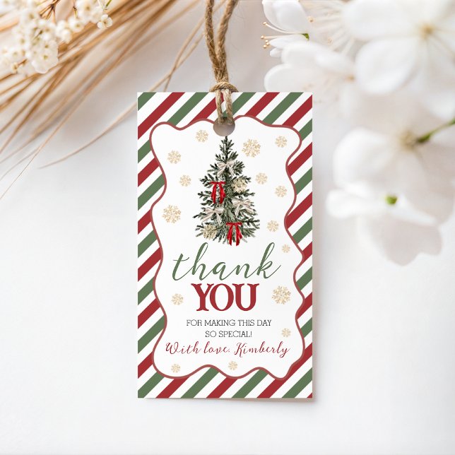 Oh What Fun Birthday Favor Tag (Creator Uploaded)