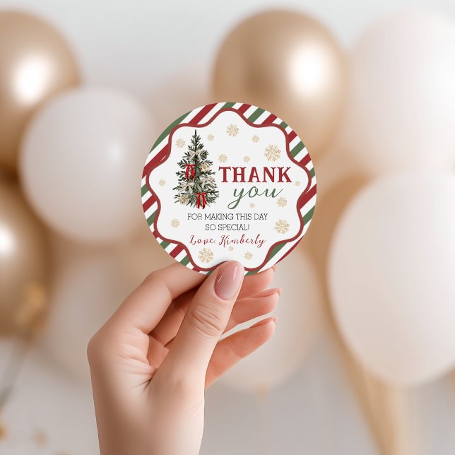 Oh What Fun Birthday Favor Tag (Creator Uploaded)