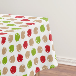 Oh What Fun! Christmas bells tablecloth