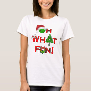 Oh What Fun Christmas Pickleball T-Shirt