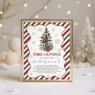 Oh What Fun Christmas Time Capsule Sign