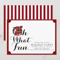 Oh What Fun | Holiday Party Invite