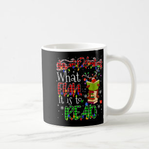 Oh What Fun It Is To Read Book Librarian Teacher C Coffee Mug