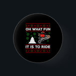 Oh What Fun It Is To Ride Santa Motocross Dirt Bik 1 Inch Round Button<br><div class="desc">Oh What Fun It Is To Ride Santa Motocross Dirt Bike
ride, motorcycle , bike, christmas, matching, family, merry , christmas, 2021, xmas, happy, new  year, 2022
Christmas 2021 Matching family Pyjamas</div>