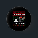 Oh What Fun It Is To Ride Santa Motocross Dirt Bik 1 Inch Round Button<br><div class="desc">Oh What Fun It Is To Ride Santa Motocross Dirt Bike
ride, motorcycle , bike, christmas, matching, family, merry , christmas, 2021, xmas, happy, new  year, 2022
Christmas 2021 Matching family Pyjamas</div>
