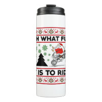 Oh What Fun It Is To Ride Santa Motocross Dirt Bik