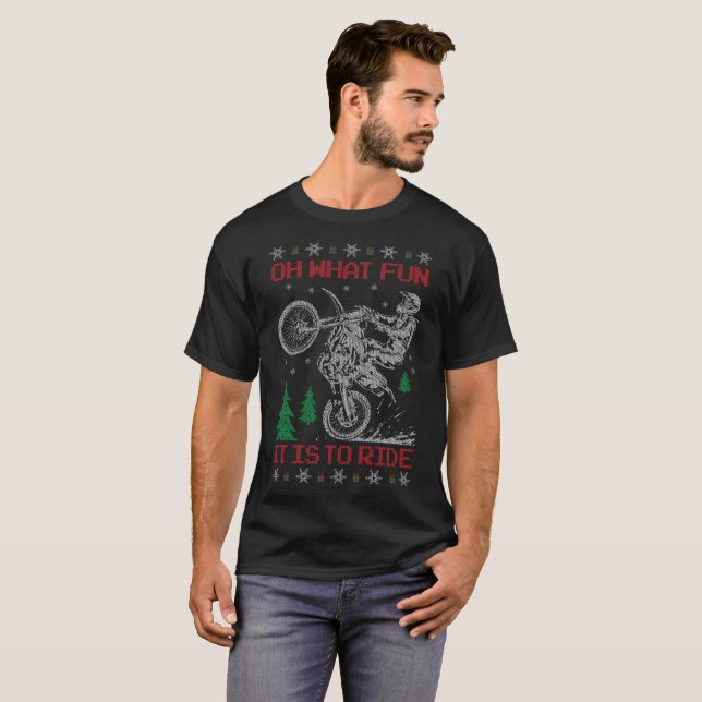 OH WHAT FUN IT IS TO RIDE T-Shirt (Front Full)