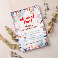 Oh What Fun Light Christmas Winter Sleigh Birthday