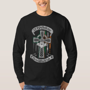 O'Halloran surname family Irish Americans flag Ire T-Shirt