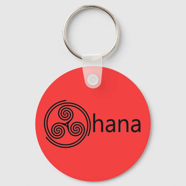 Ohana -- Family Keychain (Front)