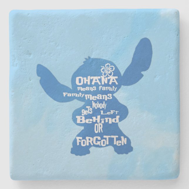 Ohana Stone Coaster (Front)