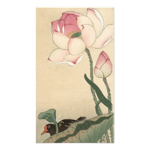 Ohara Koson, Lotus Flower - Japanese Art  Photo Print