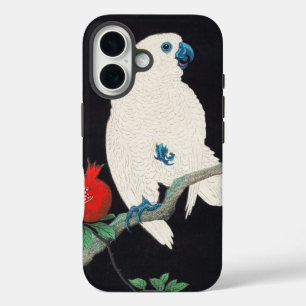 Ohara Shoson, Cockatoo and Pomegranate ukiyo-e iPhone 16 Case