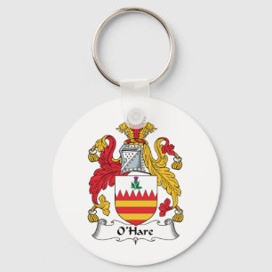 O'Hare Family Crest Keychain