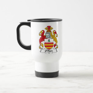 O'Hare Family Crest Travel Mug