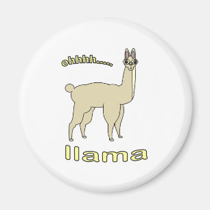 Ohh Llama Magnet