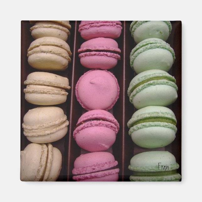 Ohh macarons magnet (Front)